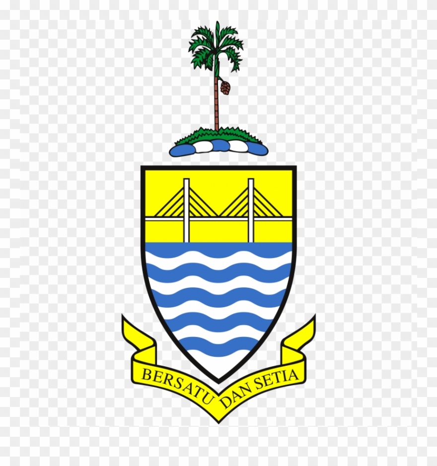 Free Png Jata Negeri Pulau Pinang Png Image With Transparent - Bendera Negeri Pulau Pinang Clipart