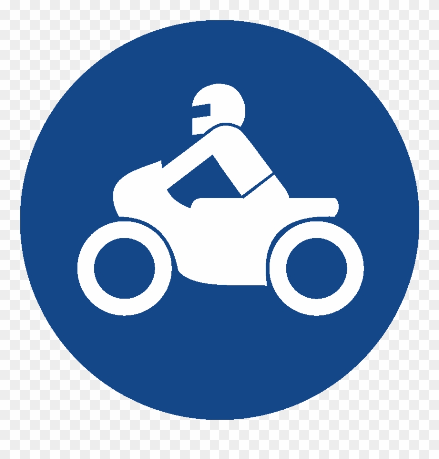 Motorbike Png Logo White Clipart