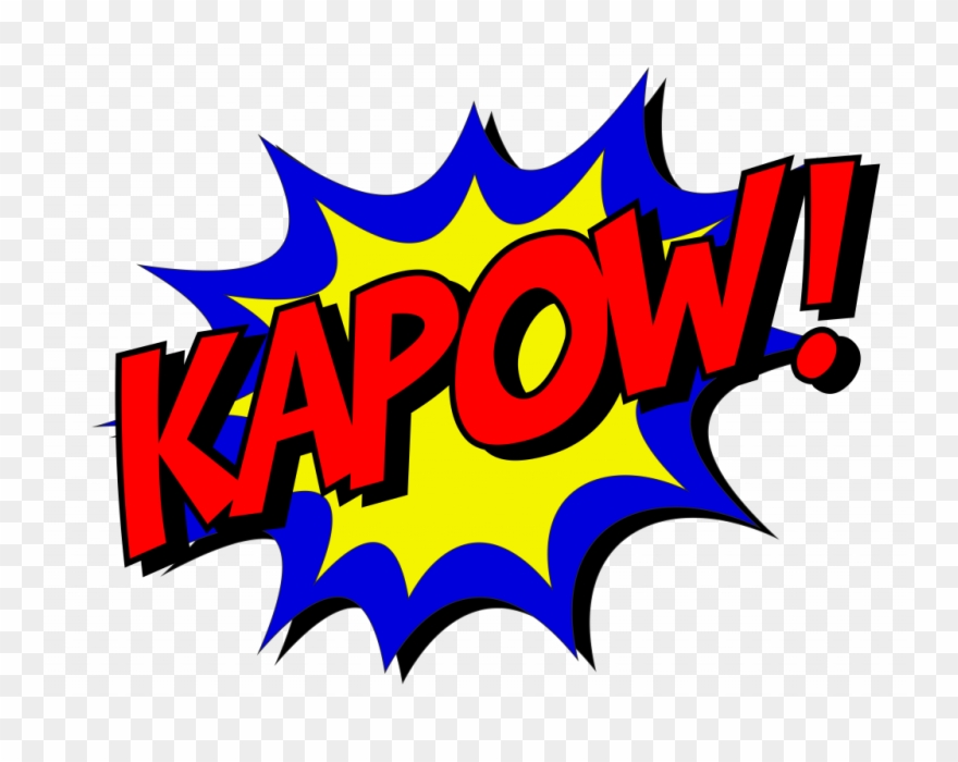Image By Andrew Martin From Pixabay - Comic Book Pow Png Clipart