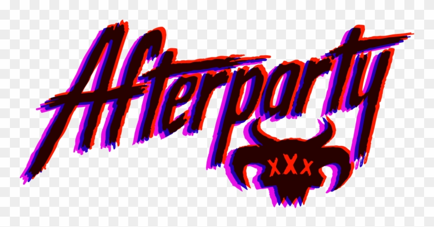 Afterparty - After Party Game Logo Clipart