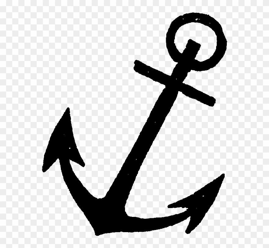 Paper Watercraft Anchor Free Download Png Hq Clipart - Simple Clip Art Anchor Transparent Png