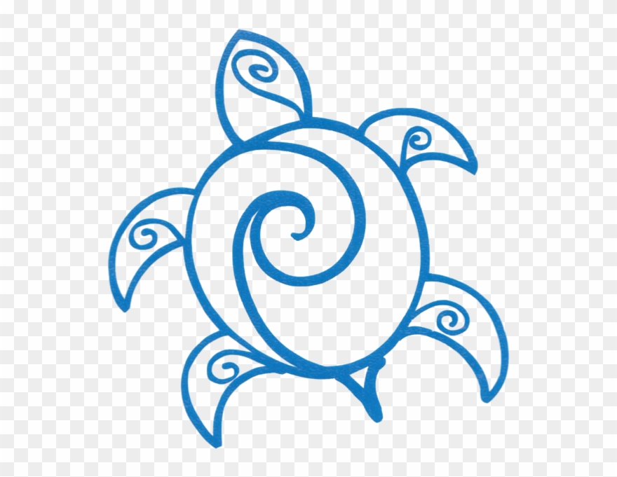 Service Kahuna Lomi Lomi - Easy Drawings Of Sea Turtles Clipart