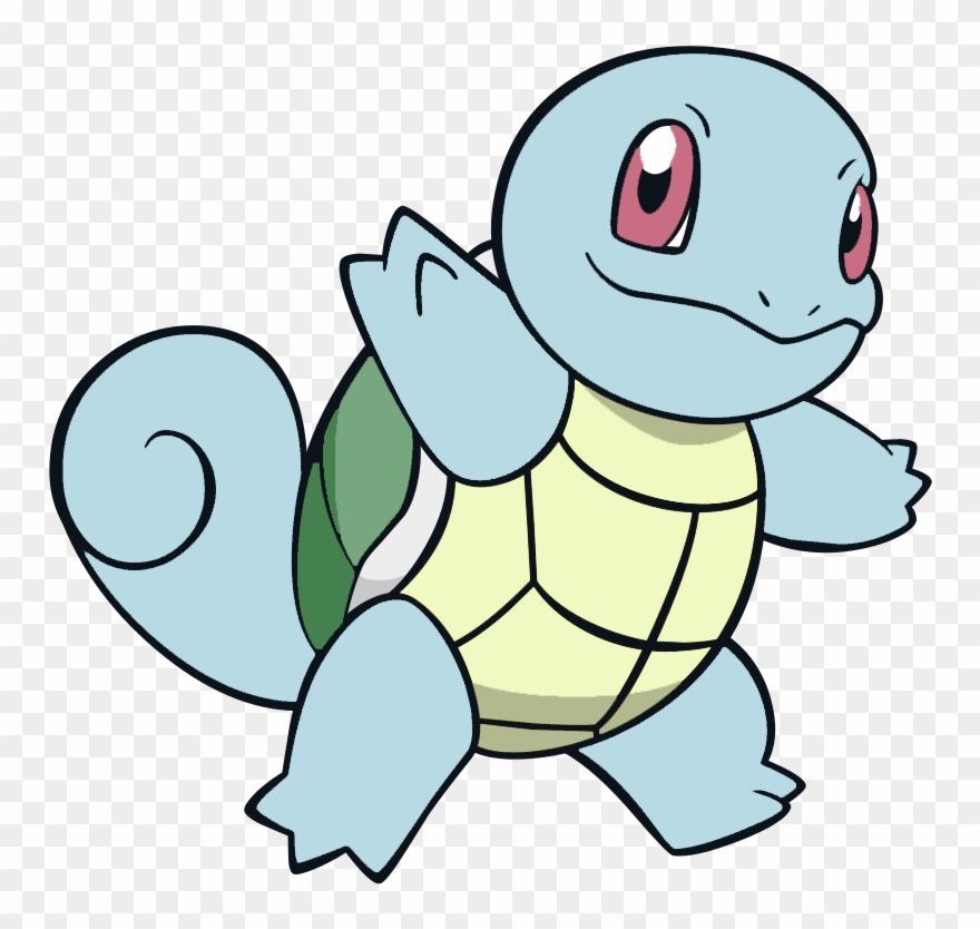 In Its Shell For Protection, But It Can Still Fight - Squirtle Png Clipart