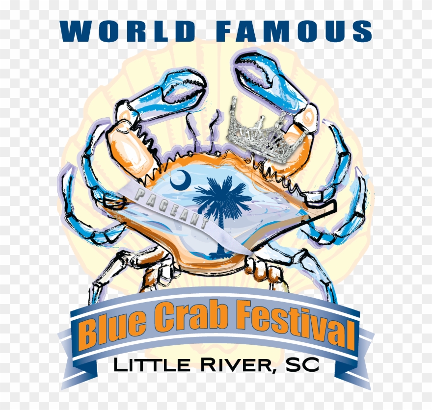 Blue Crab Festival Scholarship Pageant - World Famous Blue Crab Festival Clipart
