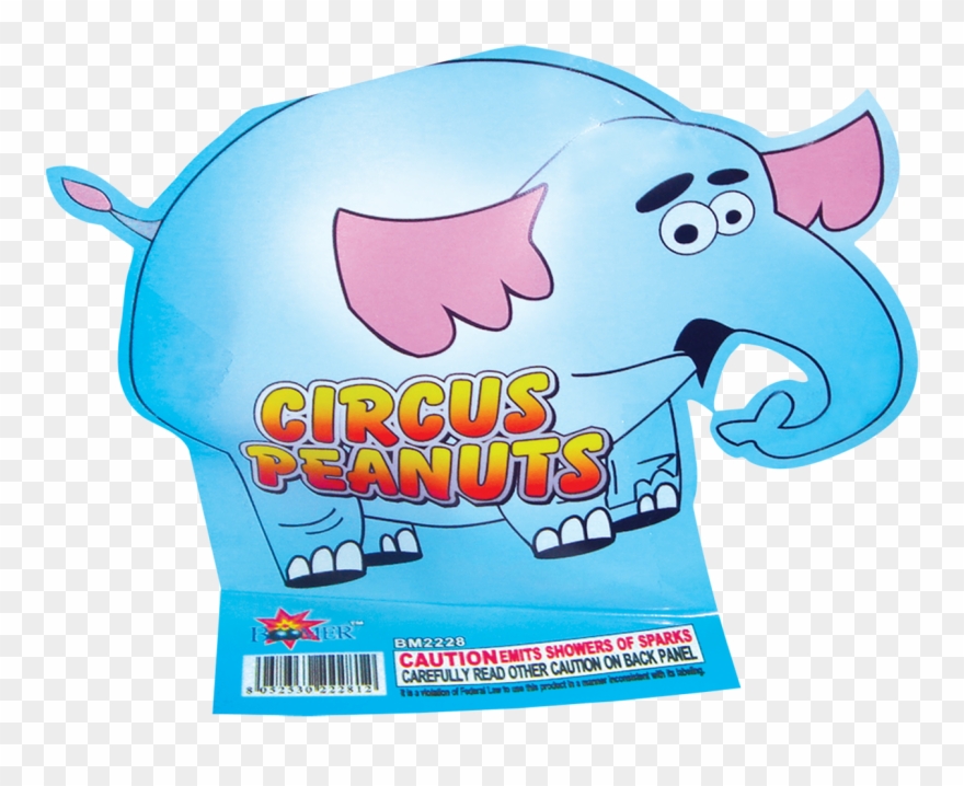 Peanut Clipart Circus - Circus Peanuts Firework - Png Download