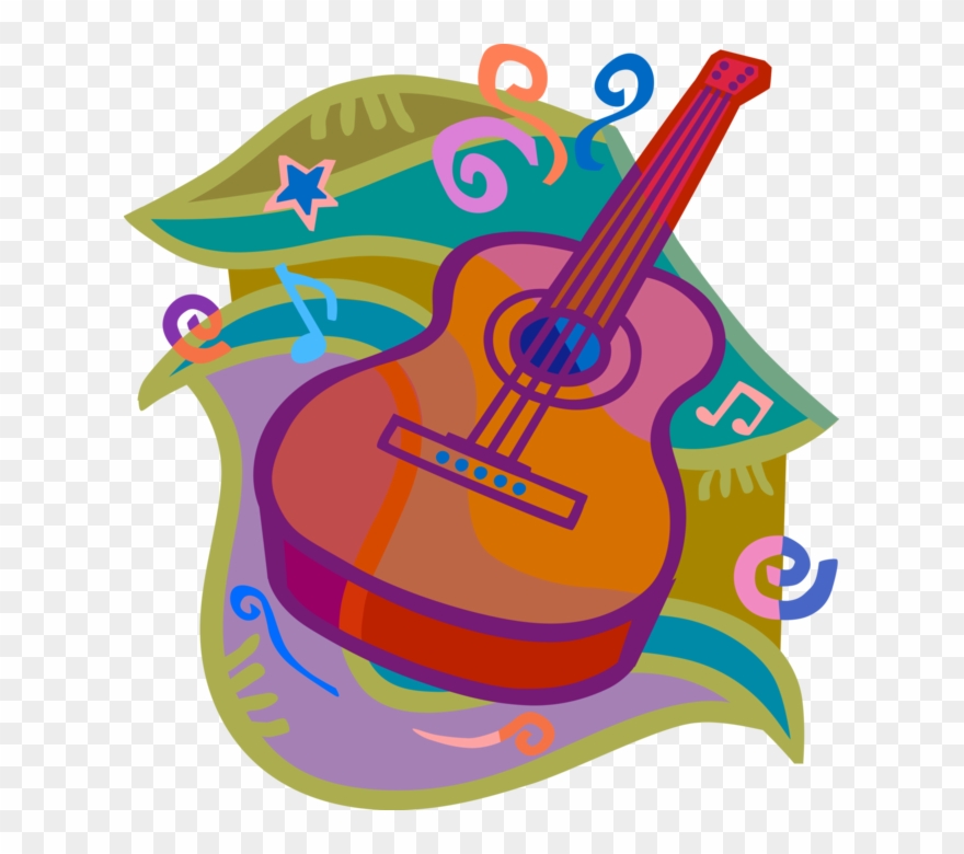 Acoustic Guitar Vector Png Clipart