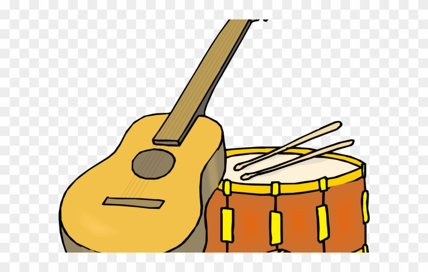Guitar Clipart Drum - Drum Clip Art - Png Download