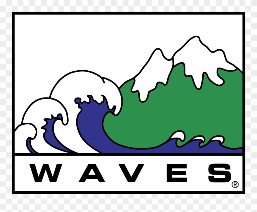 Waves Logo Png Transparent - Waves Clipart