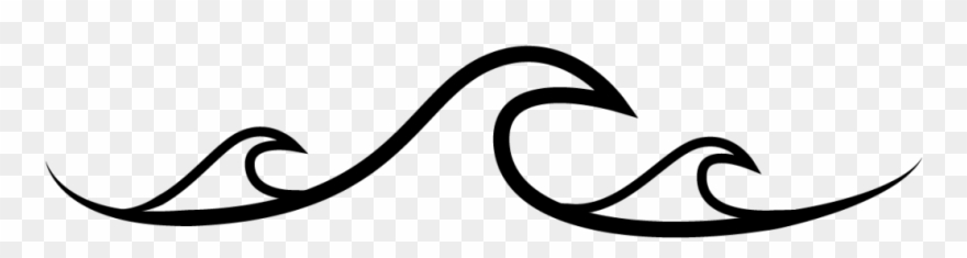 Waves Behind Extrabo Clipart