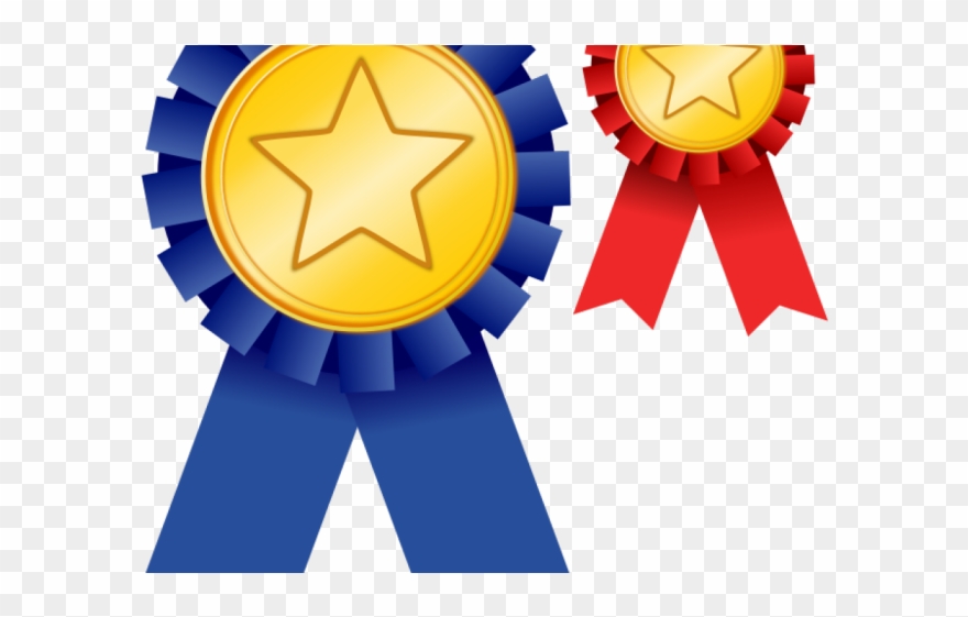 Winner Ribbon Clipart Blue Ribbon - Awards Ribbon - Png Download