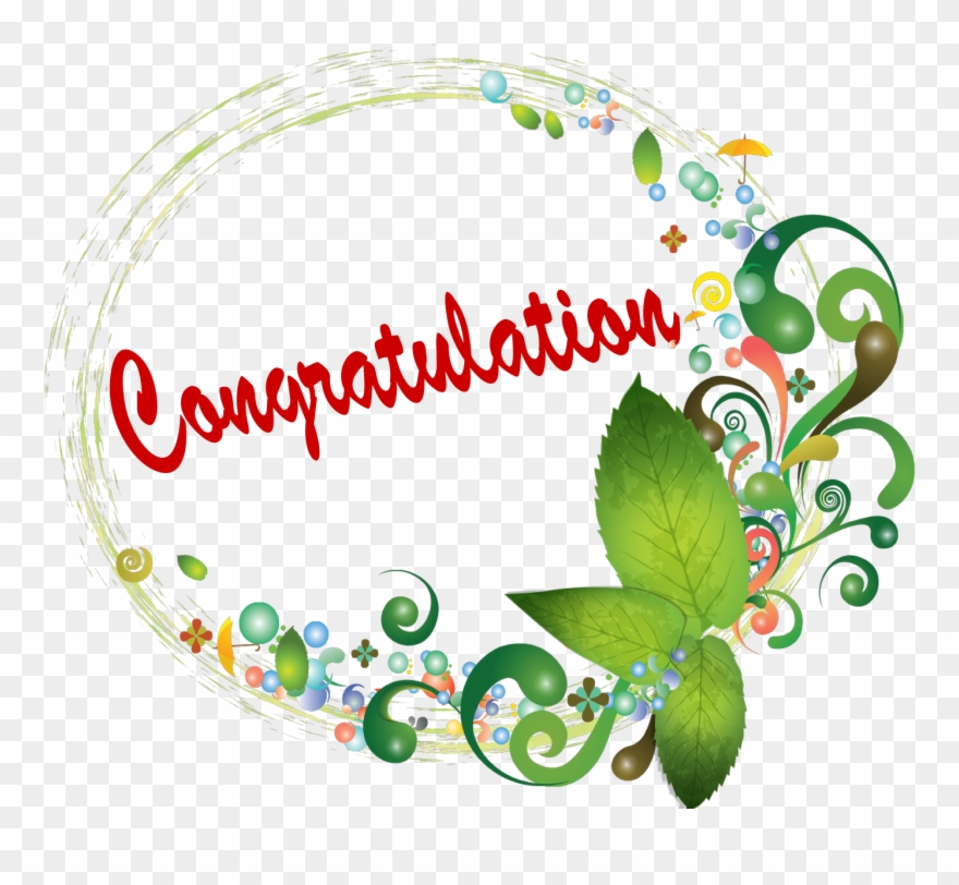 Congratulation Png Photo - Colorful Vector Borders Png Clipart