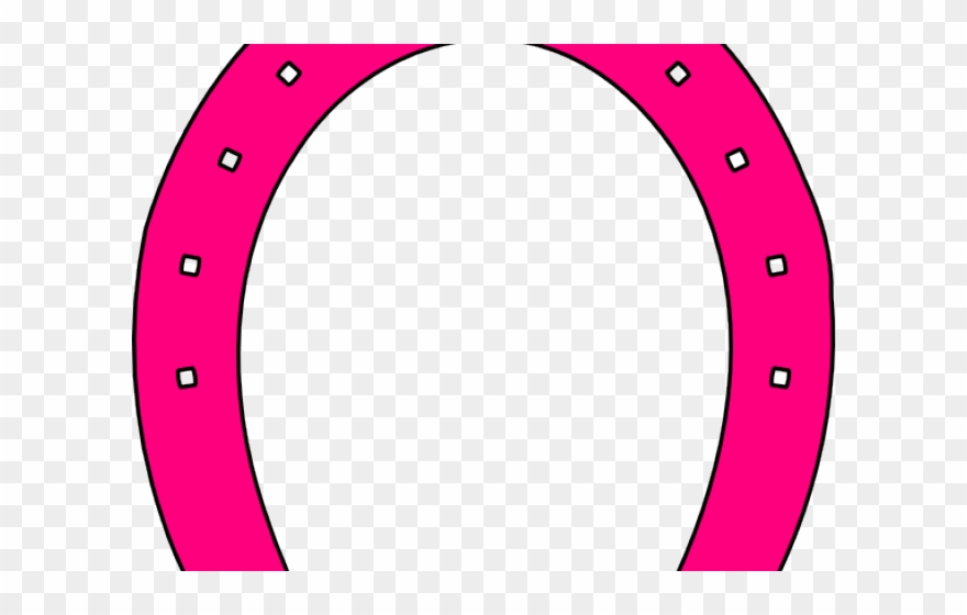 Free Horseshoe Clipart - Circle - Png Download