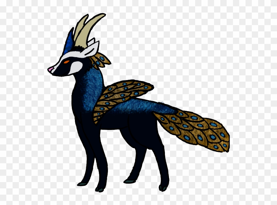 Because We Don't Have Enough Feathered Stags Around - Illustration Clipart