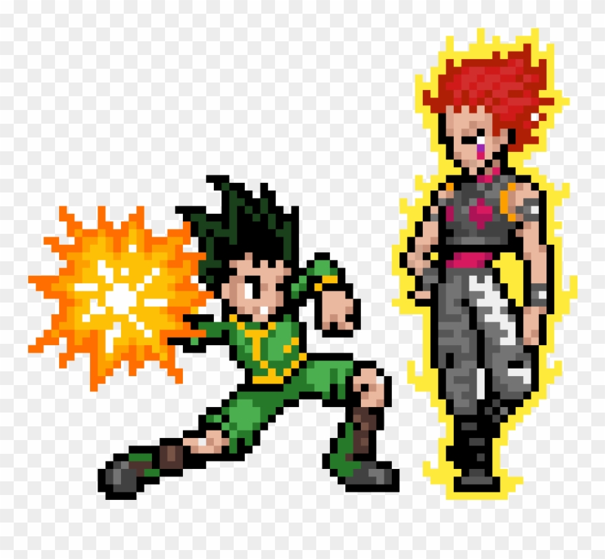Hunter X Hunter Pixel Art Clipart