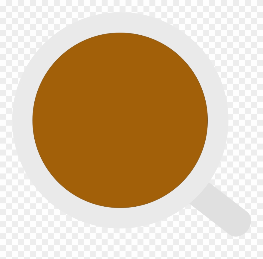 Top View Coffee Png - Background Radiation In The Uk Clipart