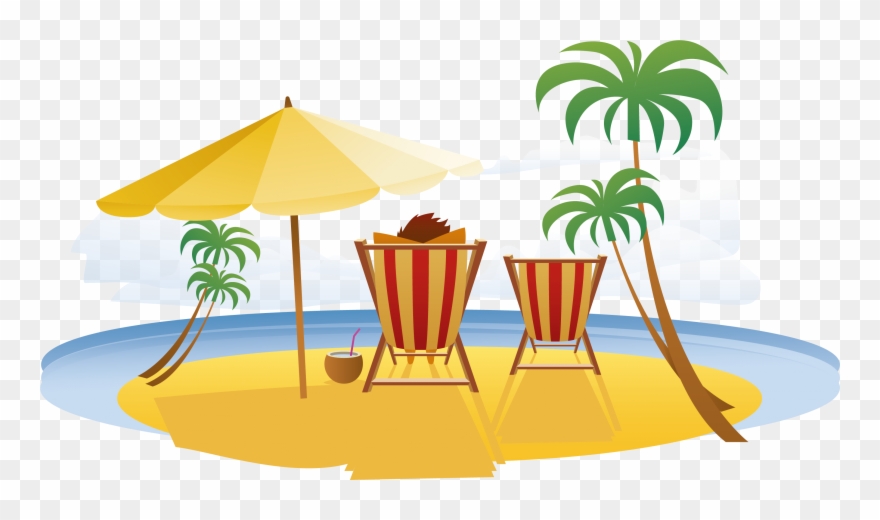Free Png Beach - Summer Vacation Png Clipart