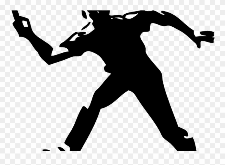Tennis Player Silhouette Clip Art At Clkercom Vector - Png Download
