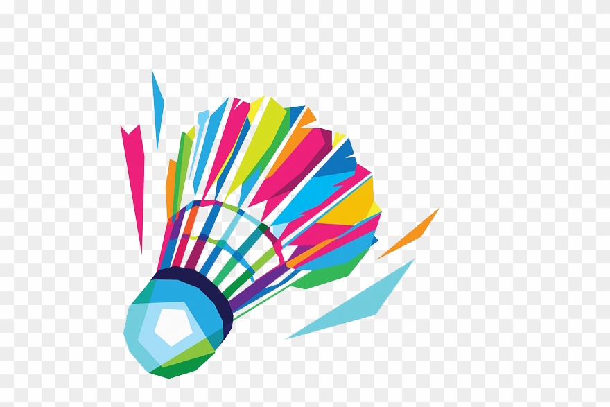 Flying Wings Badminton Academy - Badminton Shirt Design Clipart