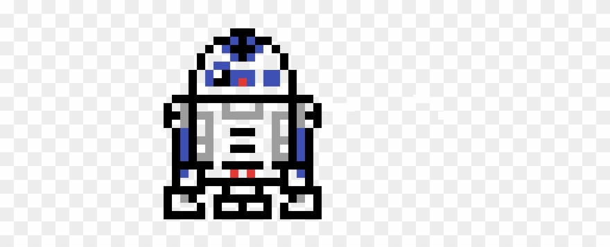 R2d2 - Cartoon Clipart