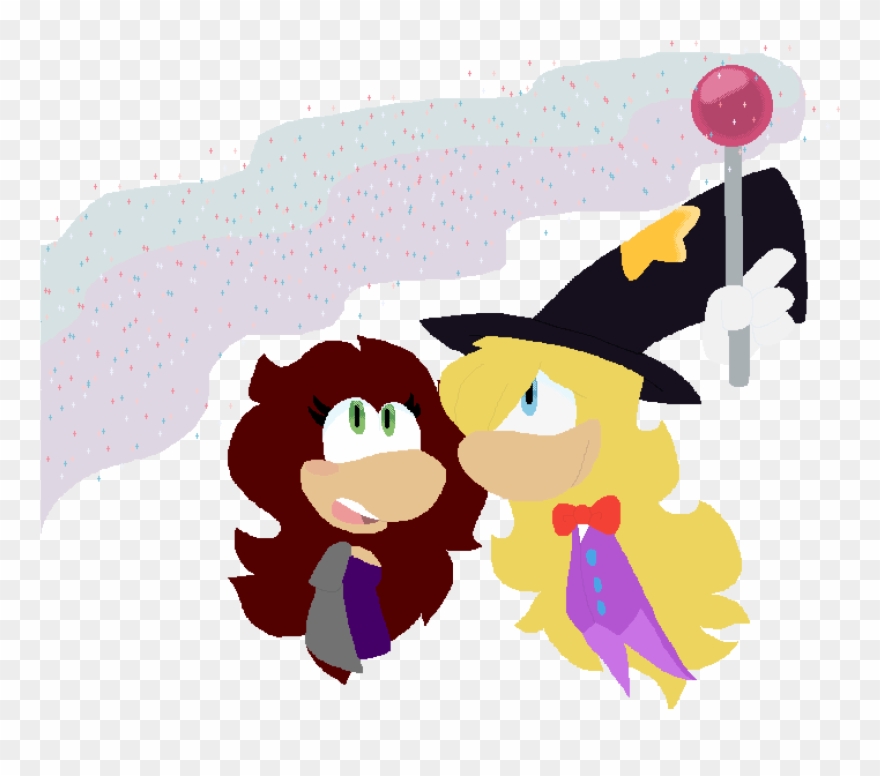 Emmy And Magician [request] - Cartoon Clipart