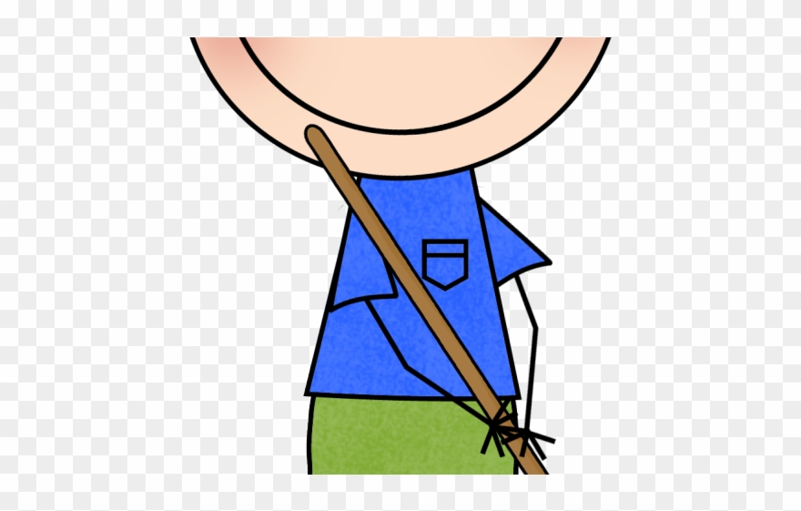 Classroom Helpers Cliparts - Clip Art Cleaning Up - Png Download