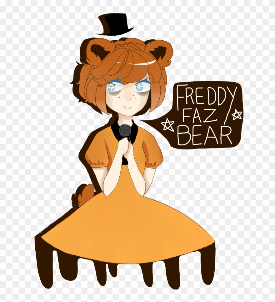 3 - Freddy Fazbear Girl Anime Clipart