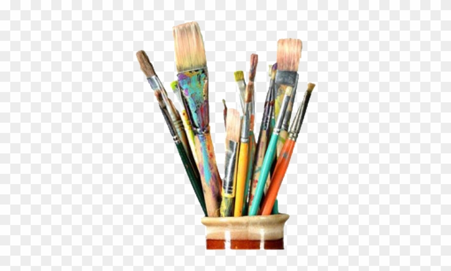 #paintbrushes #art #pngs #png #lovely Pngs #usewithcredit - Artists Paint Brushes Clipart