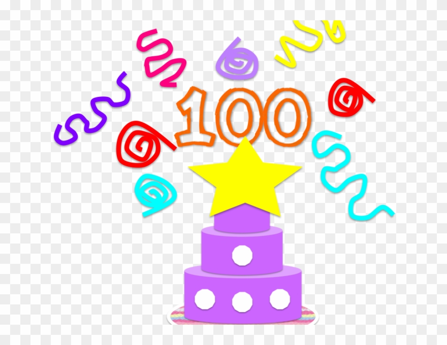 Free 100 Day Cliparts - Clip Art - Png Download