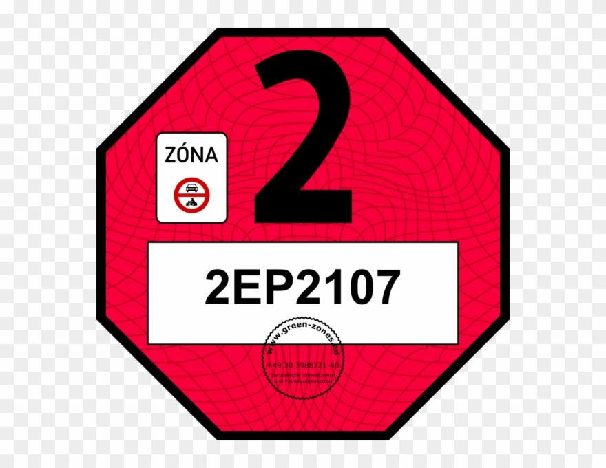 Czech Republic - Emisni Plaketa - Sign Clipart