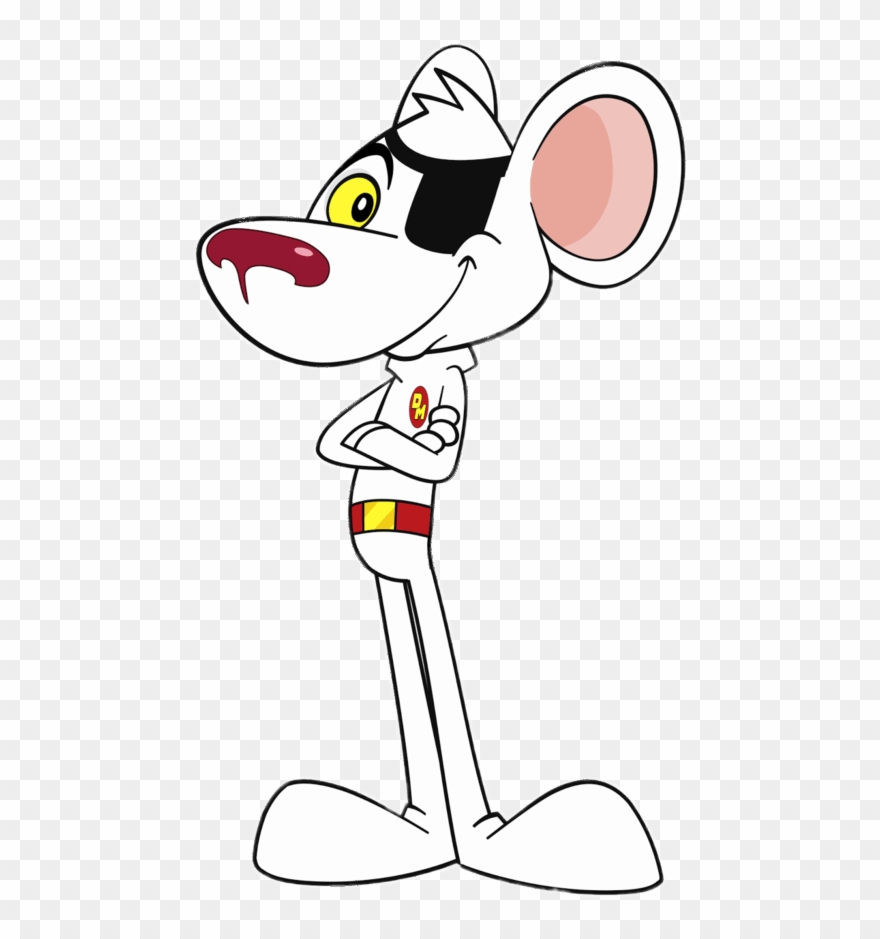 Danger Mouse Arms Crossed - Danger Mouse Clipart - Png Download