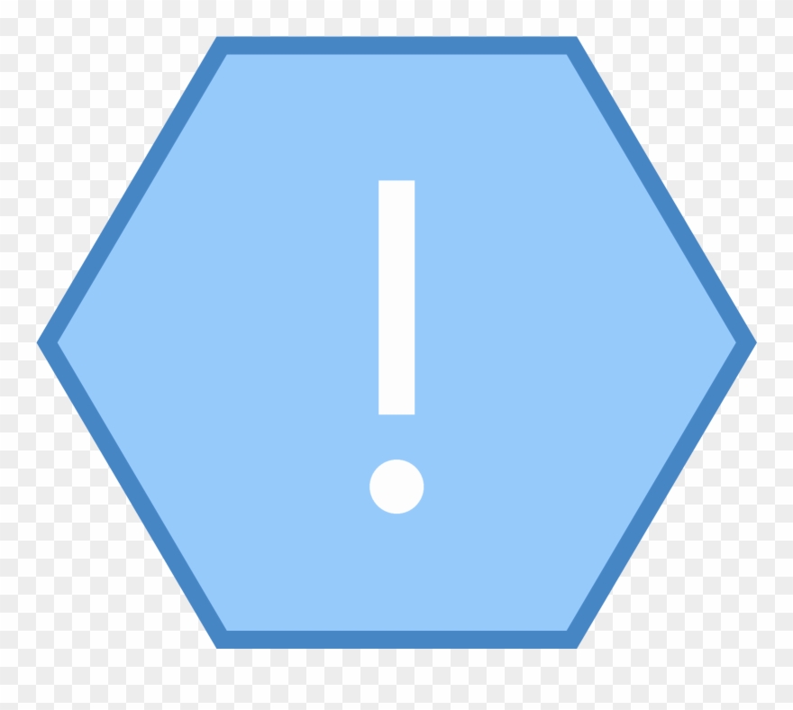 Stop Sign Png Hexagon - Hexagono Regular Clipart