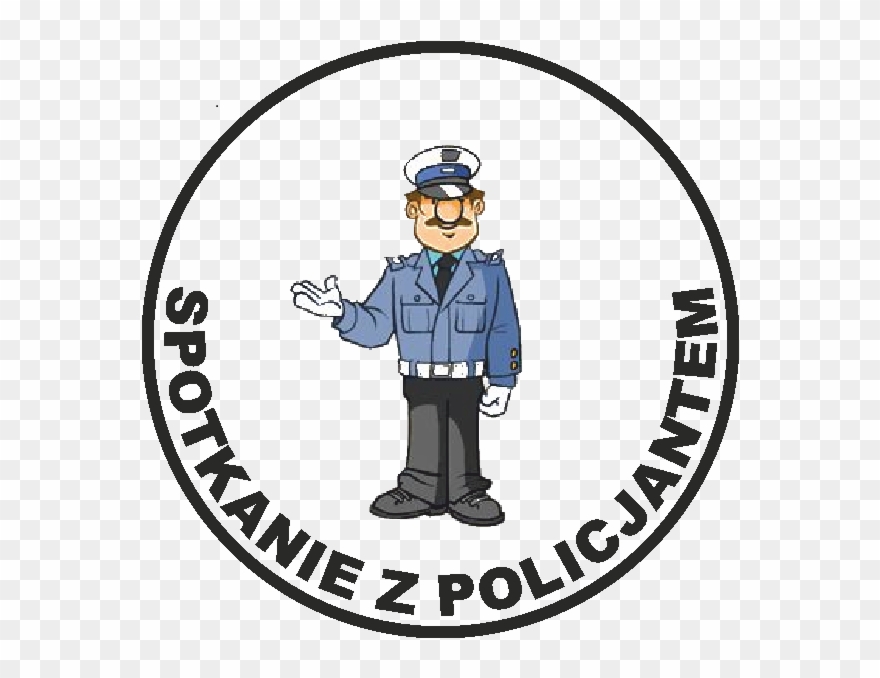 Jak Co Roku,przed Feriami, W Naszym Przedszkolu Gościł - Police Officer Clipart
