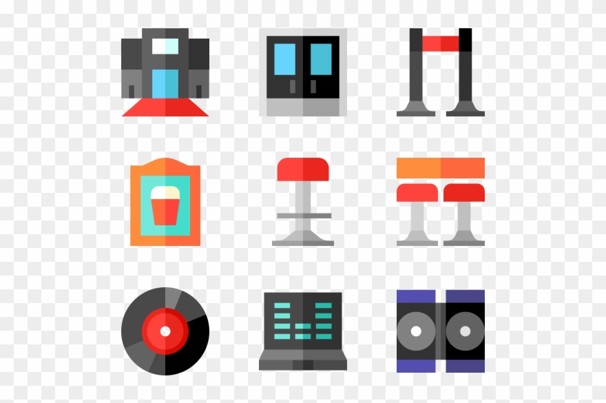 Night Party - Graphic Design Clipart