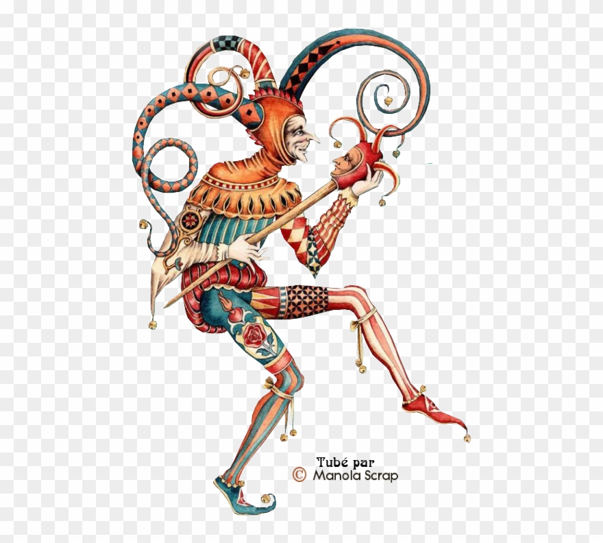 Joker Page - Tarot Sveta Dorosheva Clipart