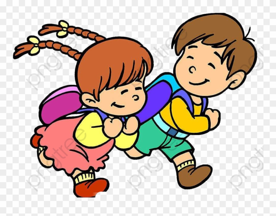 Junior High School Children Students Clipart High School - Valor De La Puntualidad - Png Download