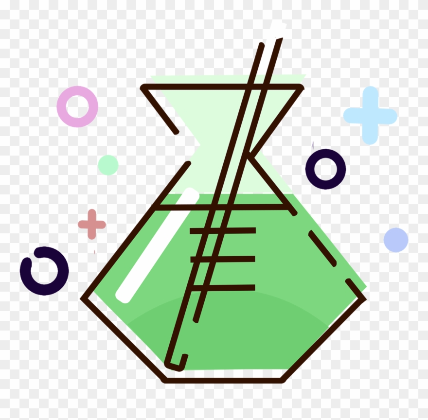 Glass Circle Png - Animado Vaso Precipitado Png Clipart