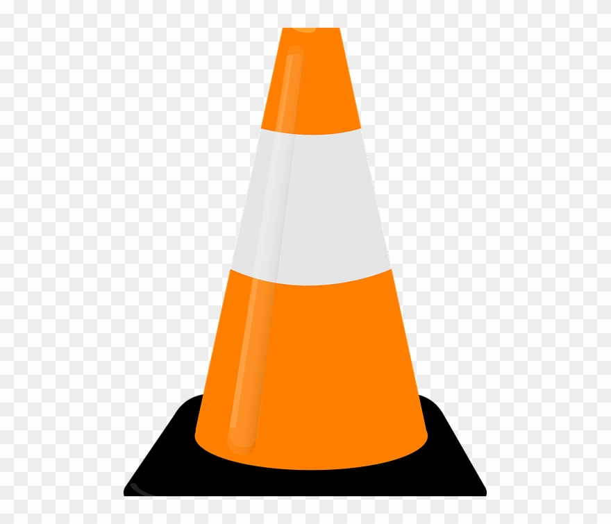Road Safety Week - Clip Art Traffic Cone - Png Download
