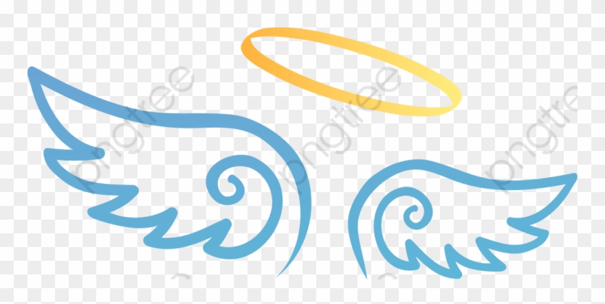 Angel Wings Png Cartoon - Angel And Devil Clipart