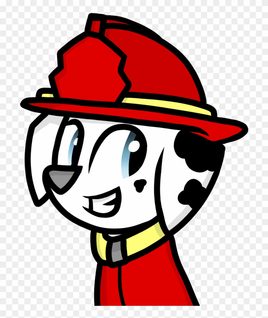 Paw Patrol Marshall By Rainboweevee-da - Portable Network Graphics Clipart