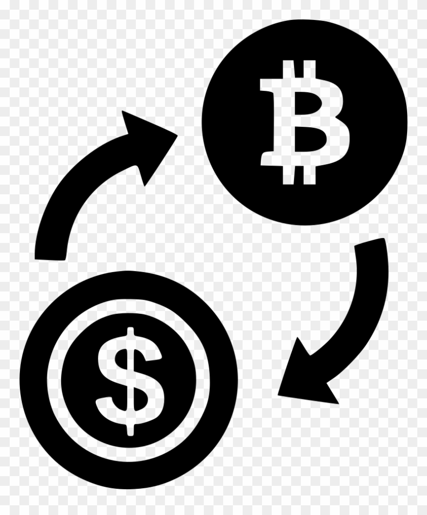 Free Svg Icon Bitcoin - Bitcoin Exchange Icon Clipart