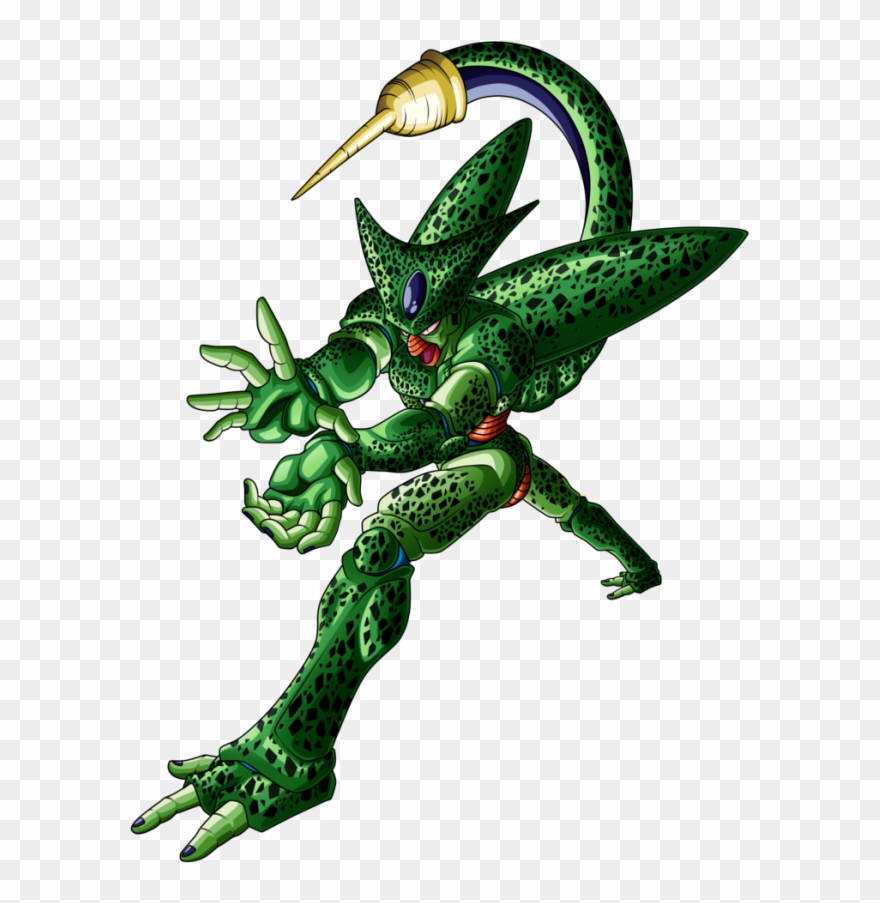 Celula Dragon Ball Png - Dragon Ball Z Cell Kamehameha Clipart