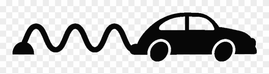 Sticker Voiture Et Cable Electrique Ambiance Sticker - City Car Clipart