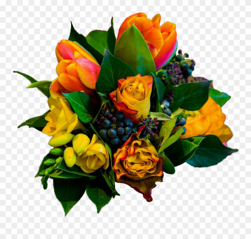 Blumengebinde Von Blumen Gauweiler - Bouquet Clipart