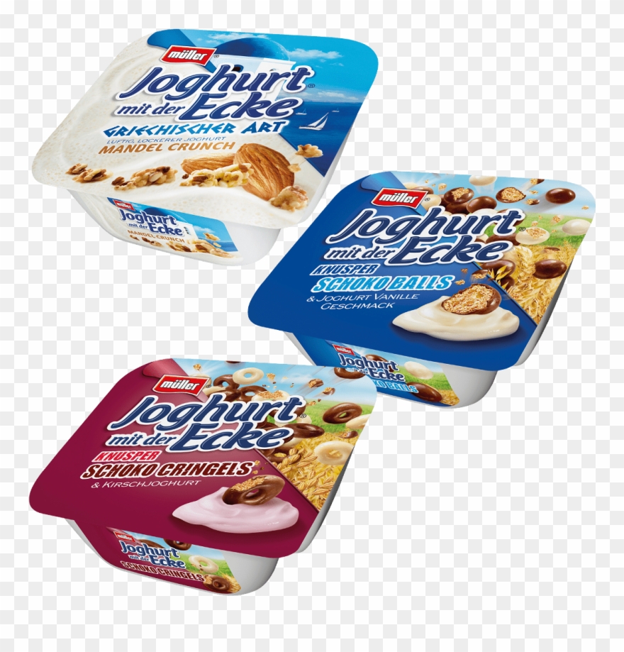 Interesting Mller Joghurt Mit Der Ecke Von Aldi Nord - Joghurt Mit Der Ecke Schoko Balls Clipart