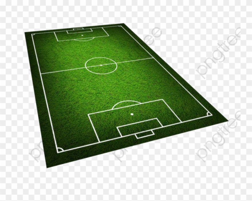 Clipart Green Background - Campo De Fútbol Png Transparent Png
