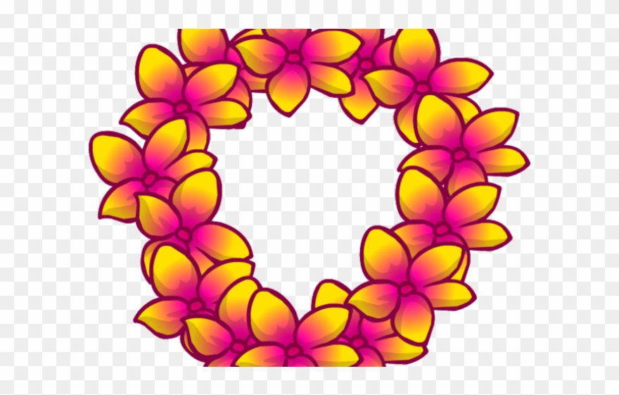 Hawaii Clipart Leis - Lei Clip Art - Png Download