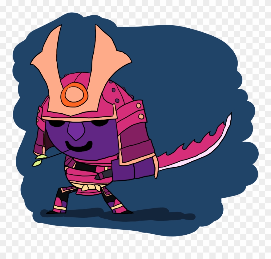 Shogun Drawing Demon - Brawlhalla Koji Shogun Clipart