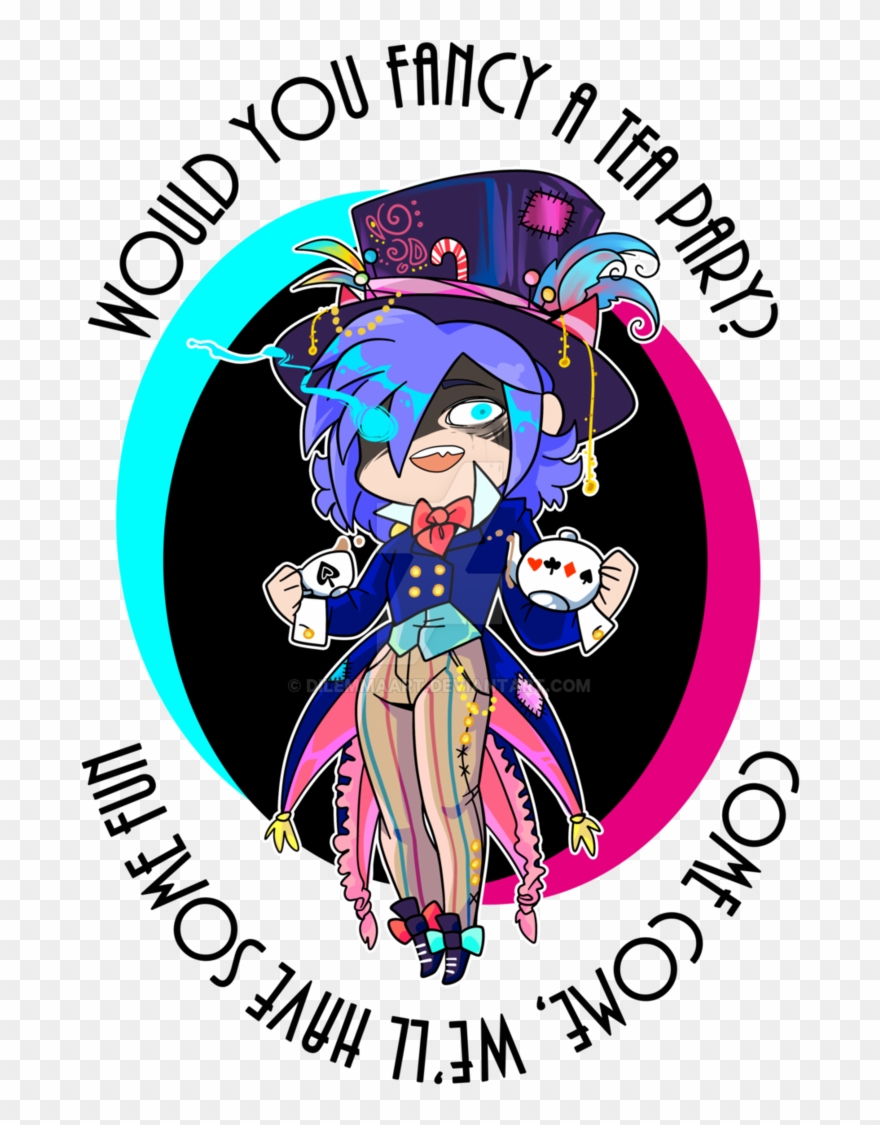 Fancy A Tea Party By Dilemmaart - Poster Clipart