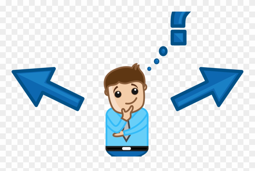 Choice Concept Vector Character Illustration Fke2ijd - Distribution Health Clipart