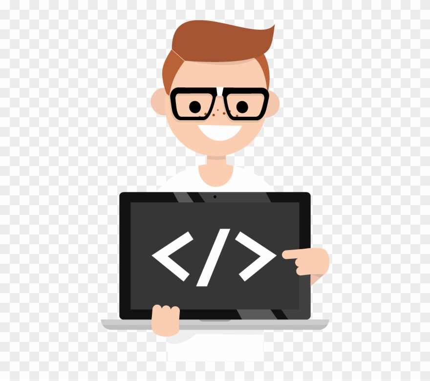 Clipart Woman Programmer - Png Download